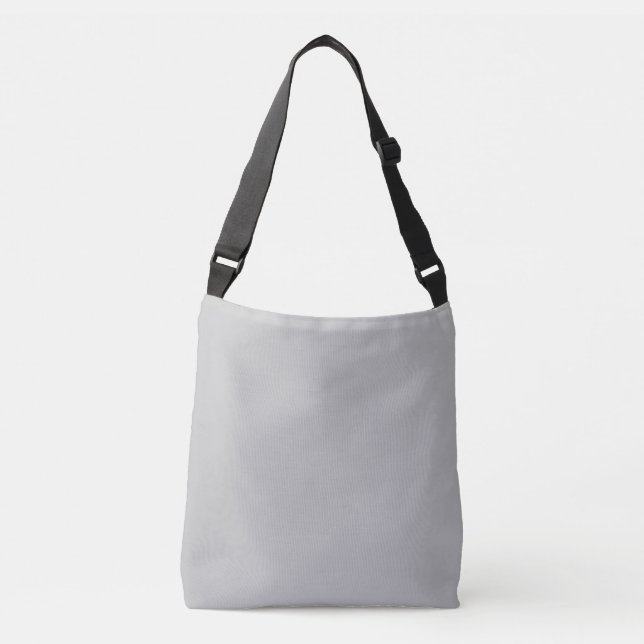 Light Grey #C1C1C1, Kangaroo Crossbody Bag (Front)