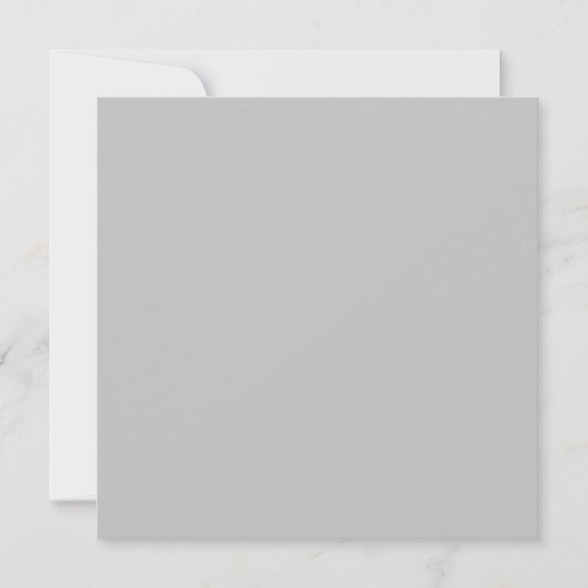 Light Grey #C1C1C1, Kangaroo Holiday Card (Front)