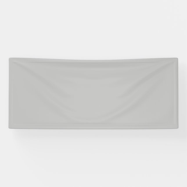 Light Grey #C1C1C1, Kangaroo Vinyl Banner (Horizontal)