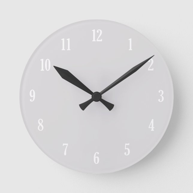 Light grey clock (Front)