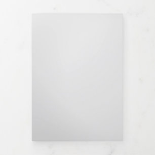 Light Grey #E6E6E6, Grey Goose Tri-Fold Holiday Card