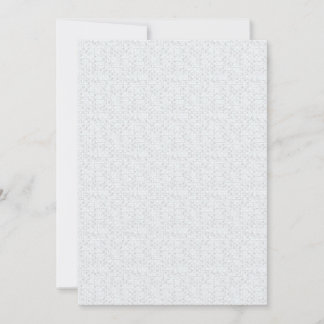 Light Grey Geometric Floral |Modern Summer Pattern Invitation