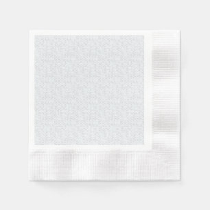 Light Grey Geometric Floral Modern Summer Pattern Napkin