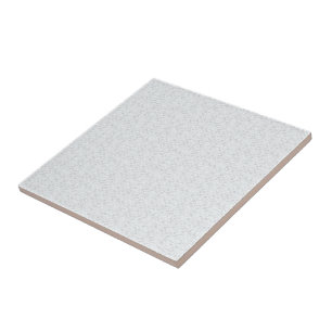 Light Grey Geometric Floral  Modern Summer Pattern Tile