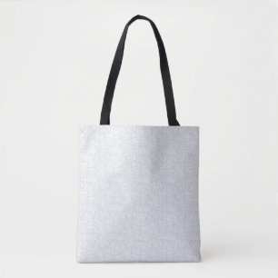 Light Grey Geometric Floral Modern Summer Pattern Tote Bag
