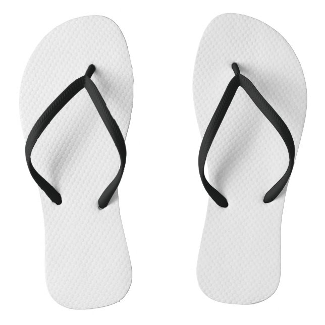 Light Grey, Green White Jandals (Footbed)
