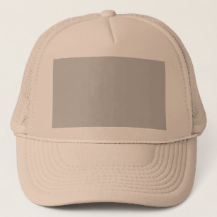 Light Grey, Grey Nickel Trucker Hat