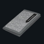 Light Grey Leopard Animal Skin Design Trifold Wallet<br><div class="desc">Wallet. Light Grey Leopard Animal Skin Design. 100% Customisable. Ready to Fill in the box(es) or Click on the CUSTOMIZE button to add, move, delete, resize or change any of the font or graphics. Made with high resolution vector and/or digital graphics for a professional print. NOTE: (THIS IS A PRINT....</div>
