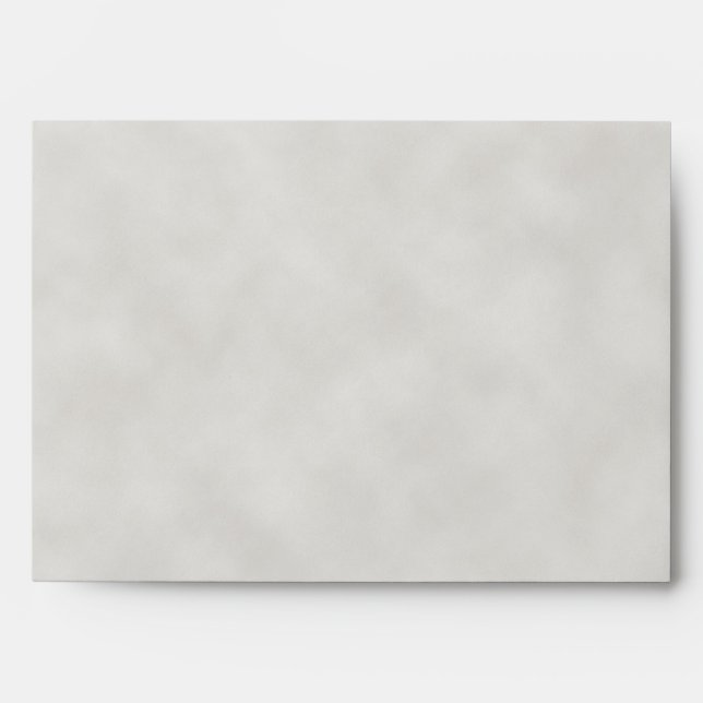 Light Grey Parchment Texture Background Envelope (Front)