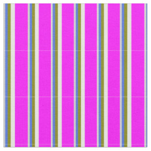 Light Grey, Royal Blue, Green, Mint Cream, Fuchsia Fabric