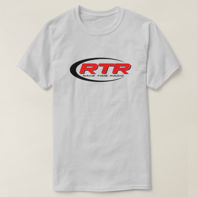 Light Grey RTR T-Shirt (Design Front)