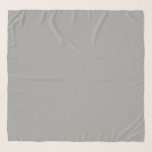 Light Grey Scarf<br><div class="desc">Light Grey solid colour Chiffon Scarf by Gerson Ramos.</div>