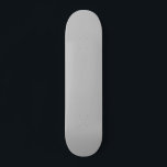 Light Grey Skateboard<br><div class="desc">Light Grey Skateboard. Grey colour skate deck. Plain colour grey. Grey solid colour skateboard</div>