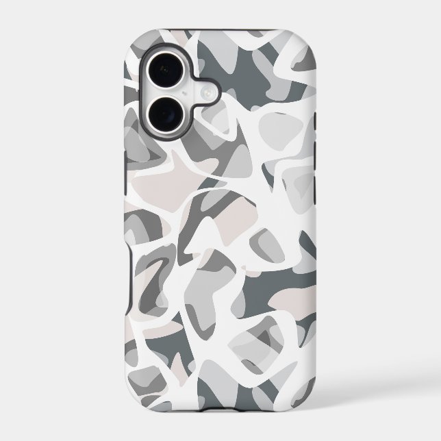 Light Grey Spots Abstract spotted pattern  (Back)