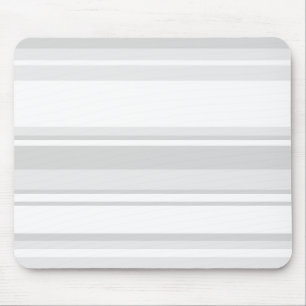 Light grey stripes mouse pad