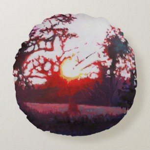 Light grounding 2013 round cushion