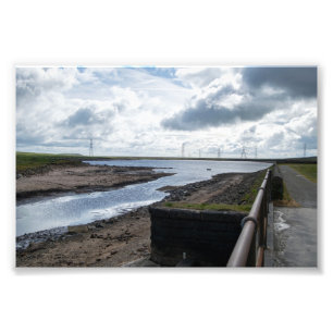 Light Hazzles Reservoir Photo Print