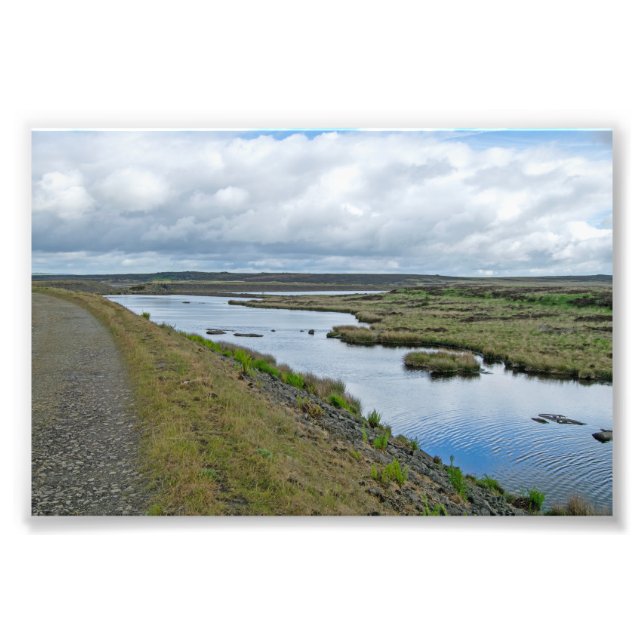 Light Hazzles Reservoir Photo Print (Front)