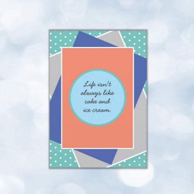 Light-hearted Humourous Encouragement card (Creator Uploaded)