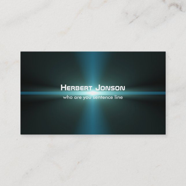 light horizon business card (Front)