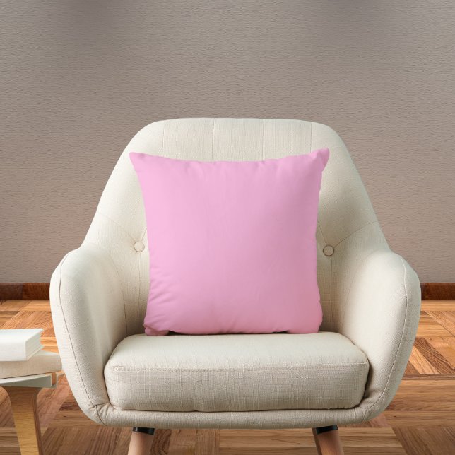 Light Hot Pink Solid Colour Cushion (Creator Uploaded)