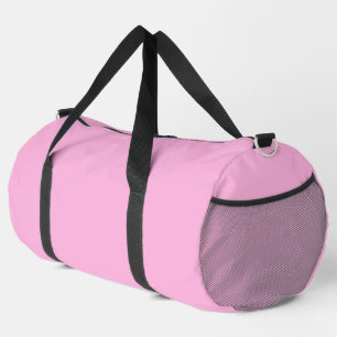 Light Hot Pink Solid Colour Duffle Bag