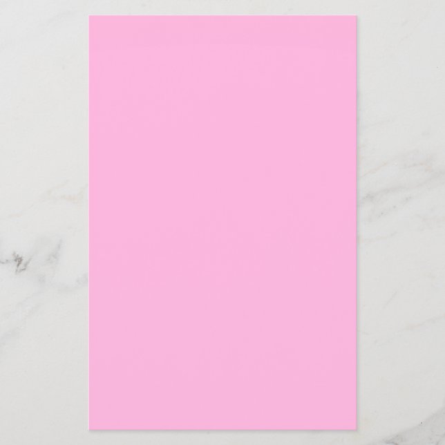 Light Hot Pink Solid Colour Flyer (Front)