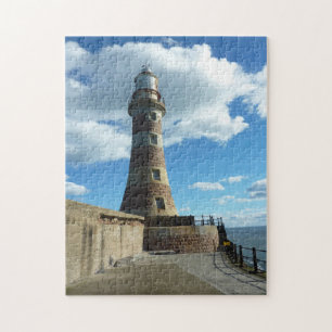 Light House in Sunderland UK. Jigsaw Puzzle