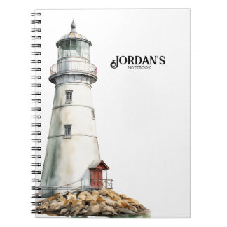 Light house lightbrown 1 notebook