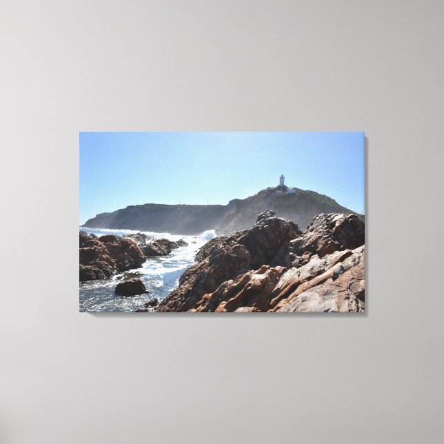 Light House - Mossel Bay Canvas Print (Front)