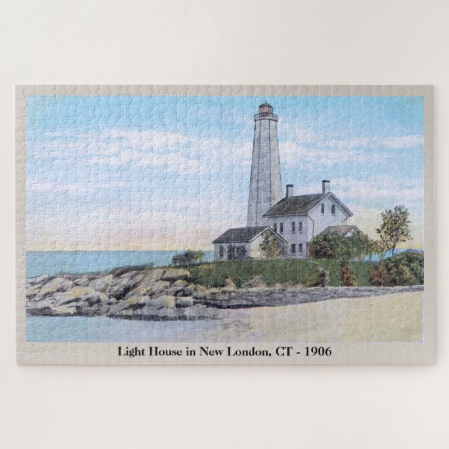 Light House New London CT  Jigsaw Puzzle (Horizontal)