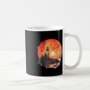 Light House Seaside House Sailing Boating Sea Ligh Coffee Mug