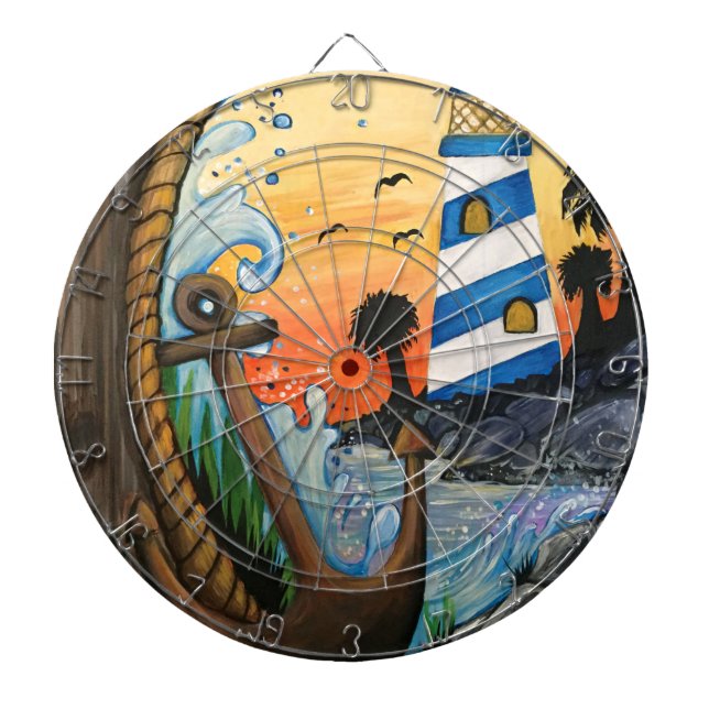 Light House View  Dartboard (Front)