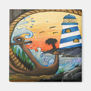 Light House View Magnet