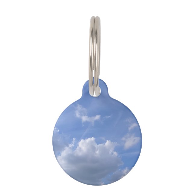 Light in the cloud pet tag (Front)