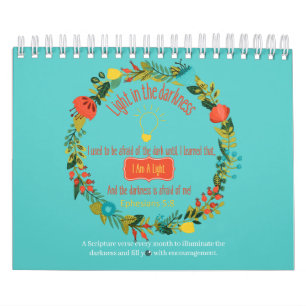 Light In The Darkness Christian Scripture 2021 Calendar