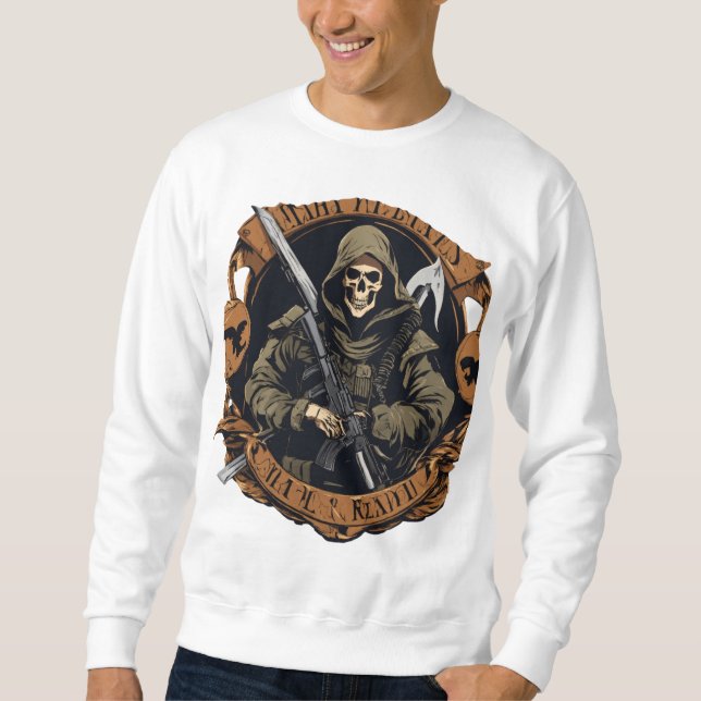 Light in the Darkness – Depression Awareness Logo Sweatshirt (Front)