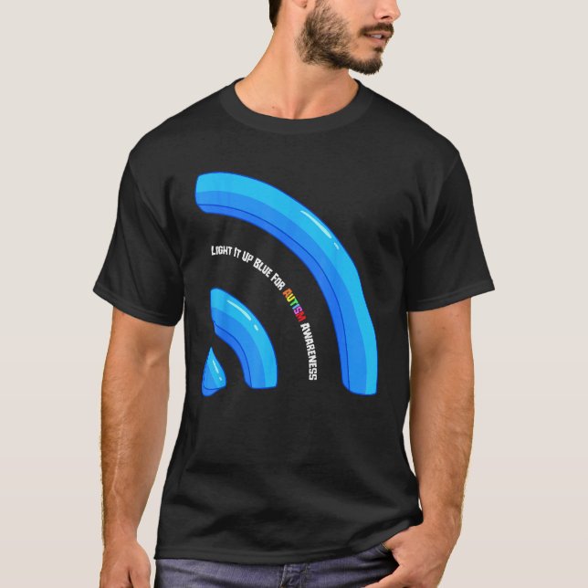 LIGHT IT UP BLUE - Autism Awareness Day Shirt Gift (Front)