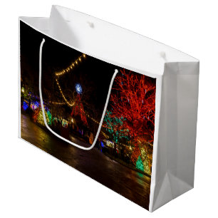 Light It Up For Christmas Large Gift Bag