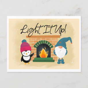 Light It Up Holiday Card