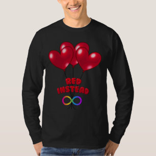 Light It Up Red Instead Autism Awareness With Hea T-Shirt