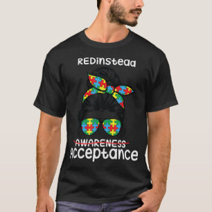 Light it up Red Shirt, redinstead Shirt, Autism-Ac T-Shirt