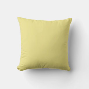 Light Khaki F0E68C - Option to Add Name Cushion