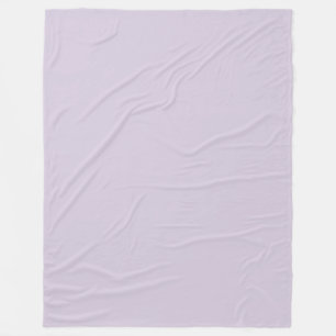 Light Lavender Fleece Blanket