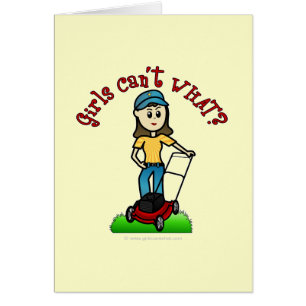 Light Lawn Care Girl