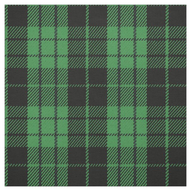 light lime green multi black stripe plaid fabric (Swatch)