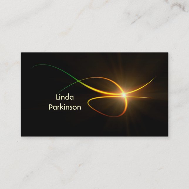 light line business card (Front)