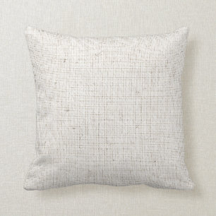 Light Linen Background Pillow
