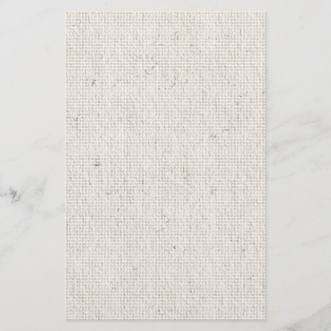 Light Linen Background Stationery (Front)