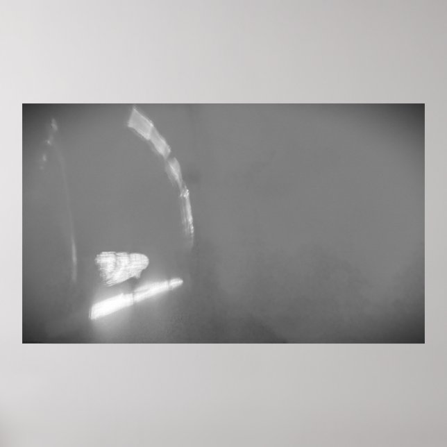 Light & Lines - noir,  Poster (Front)